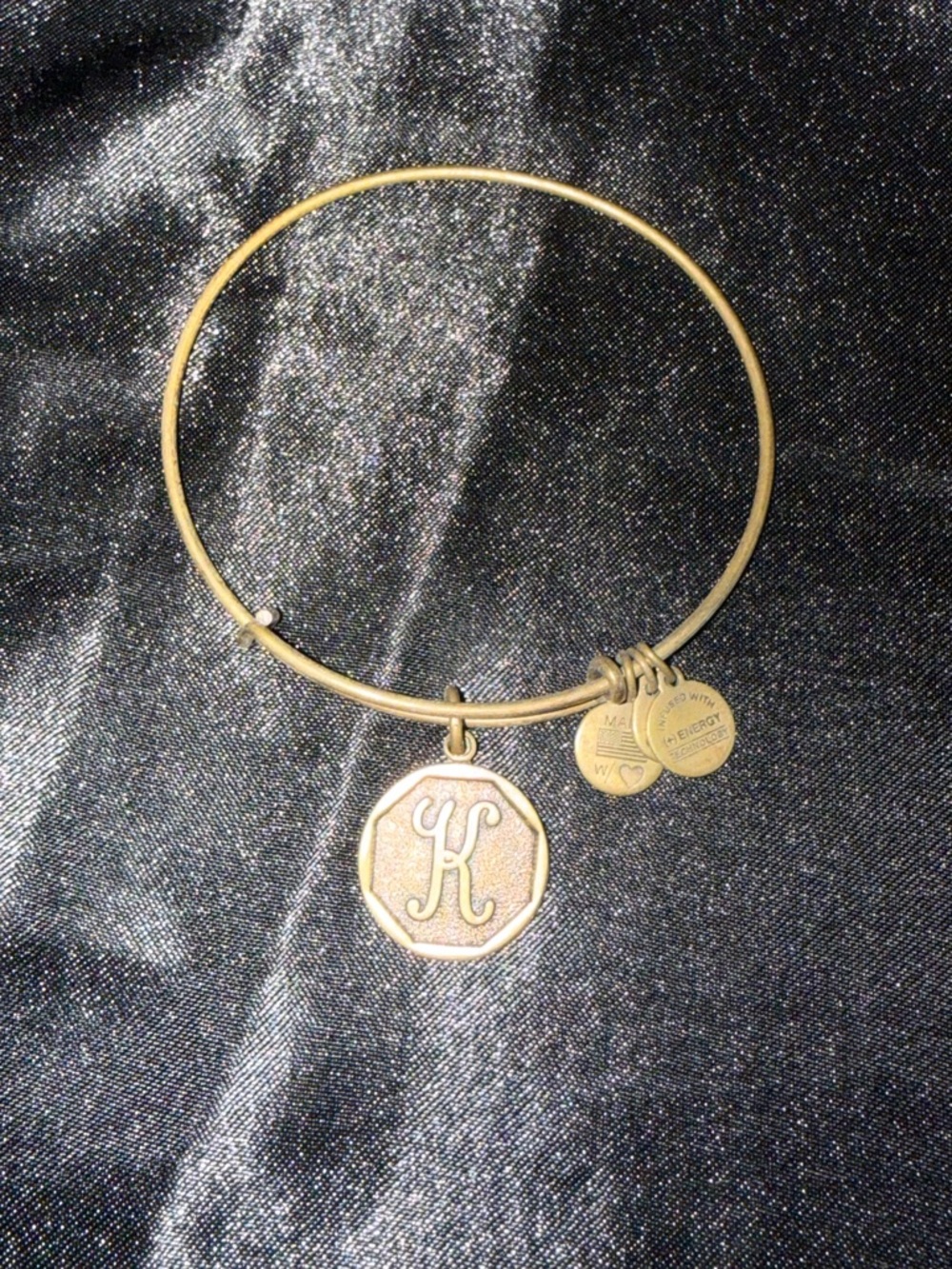 Gold Initial K Alex and Ani